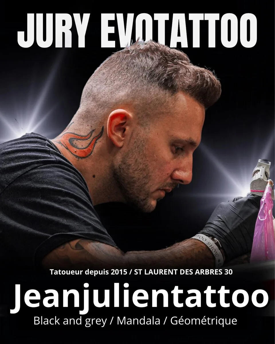 Jeanjulientattoo - membre du jury EvoTattoo