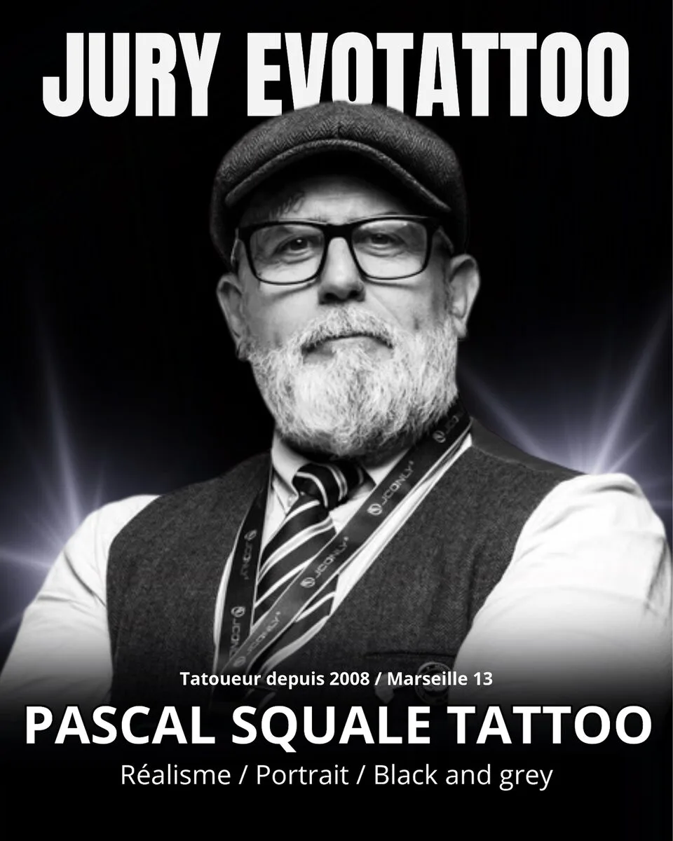 Pascal Squale Tattoo - membre du jury EvoTattoo