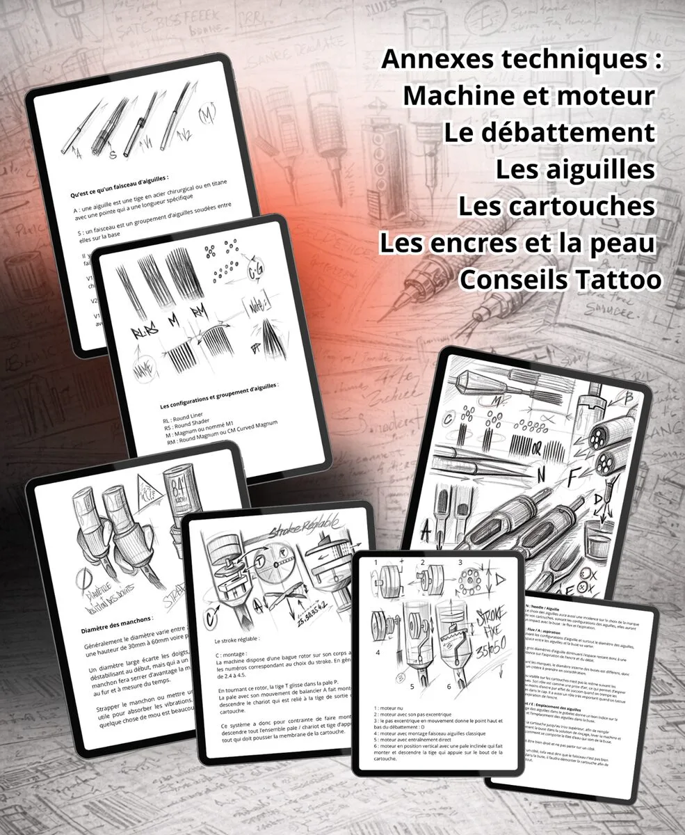 Annexes techniques du livre Sang d'encre