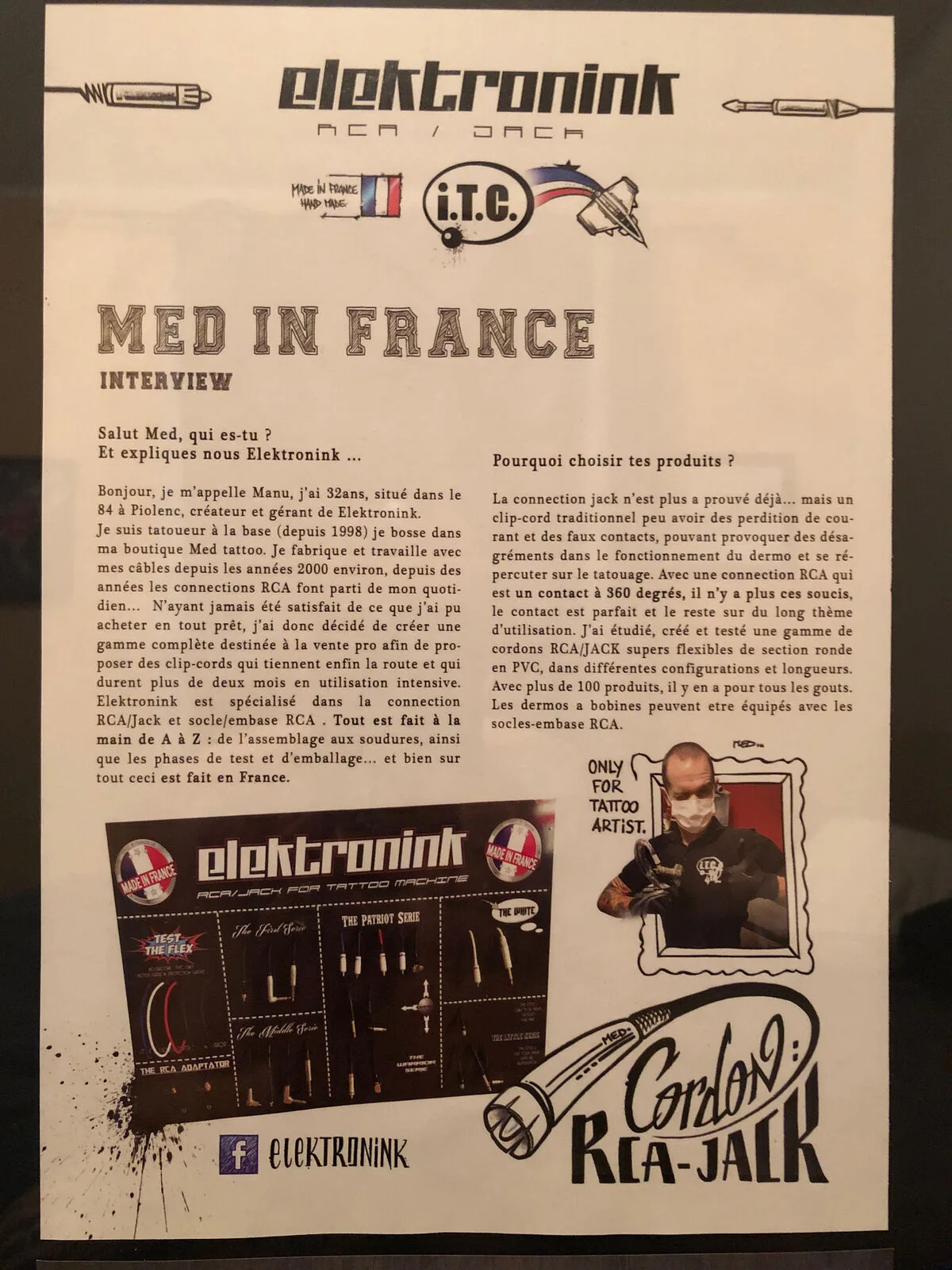 Elektronink — Interview Emmanuel