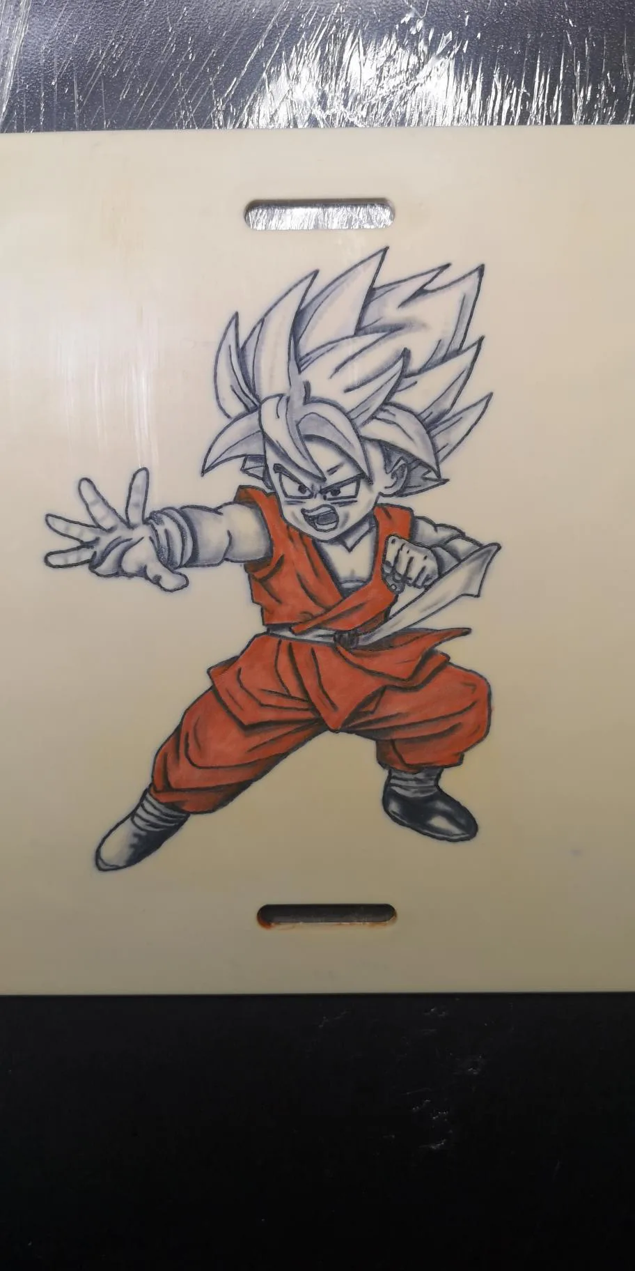 TP élève — Goku Super Saiyan en couleur